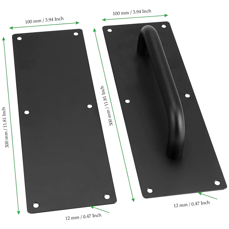 Door Pull With Backplate Door Pull With Backplate