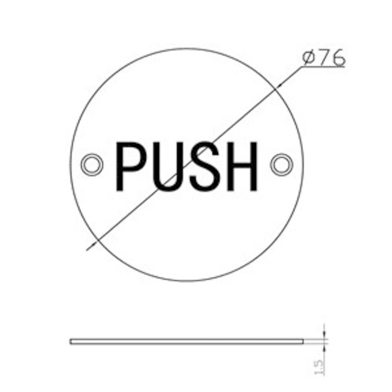 Push Pull Door Signs Push Pull Door Signs