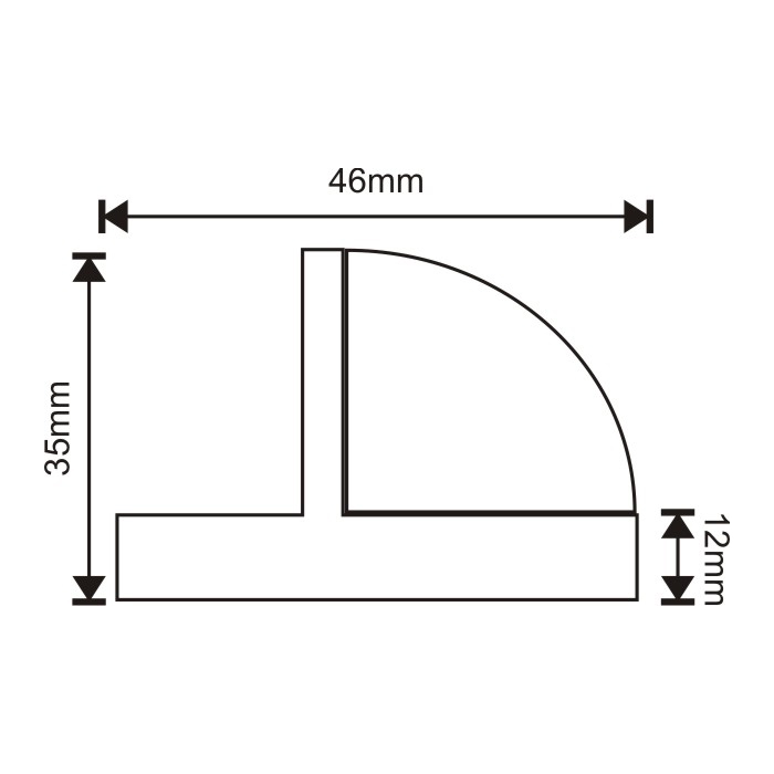 DS05-005A Floor Mounted Door Stopper