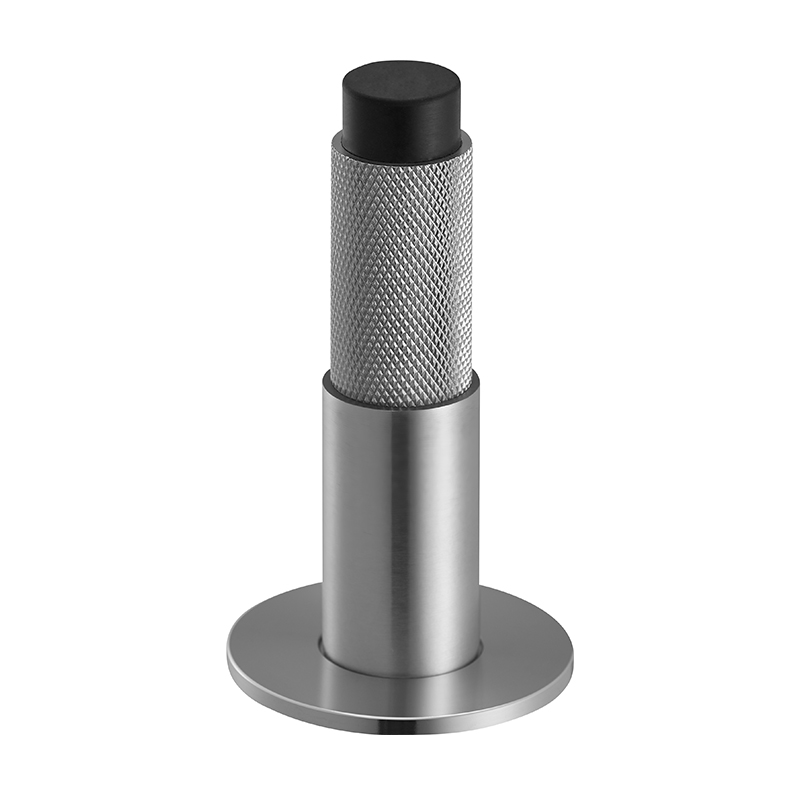 DS05-0011S Knurled Wall Mounted Door Stopper - SSS