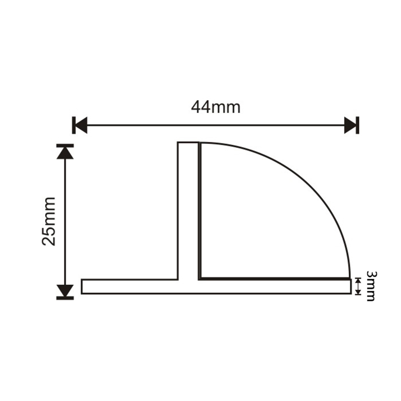 DS05-005B Floor Mounted Door Stops